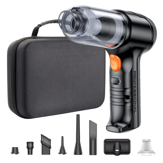 SEALIGHT Compact 4-in-1 Car Vacuum & Air Duster