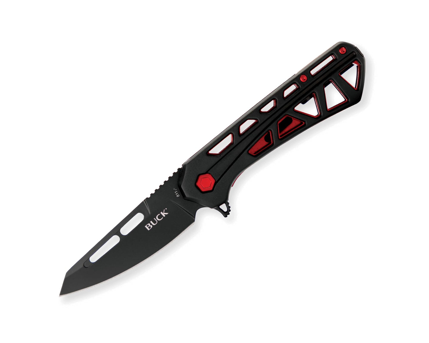 Buck Knives Trace Ops Pocket Knife Black/Red